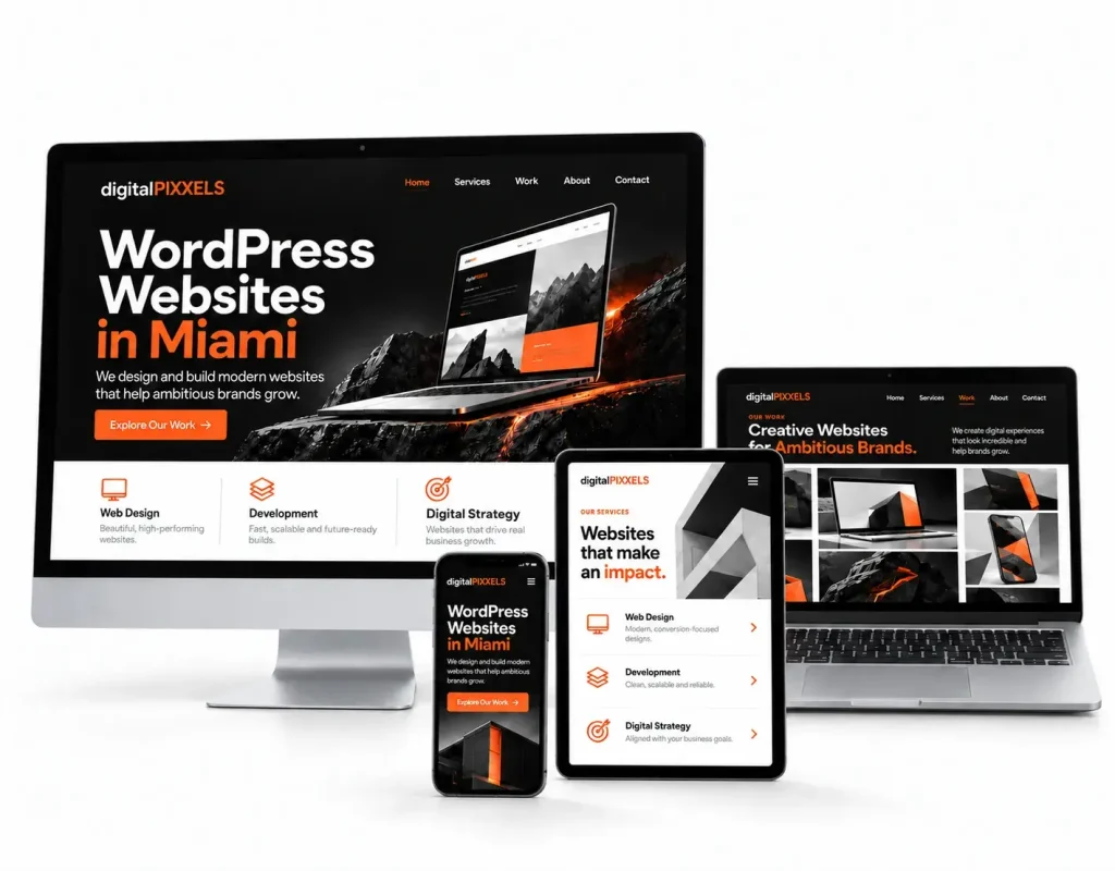 Wordpress Website services in miami